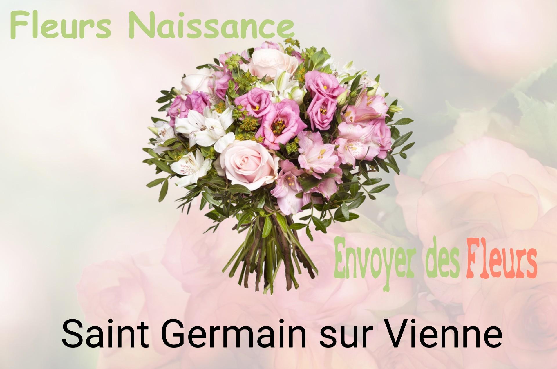Bouquet de fleurs de naissance livré à Saint-Germain-sur-Vienne